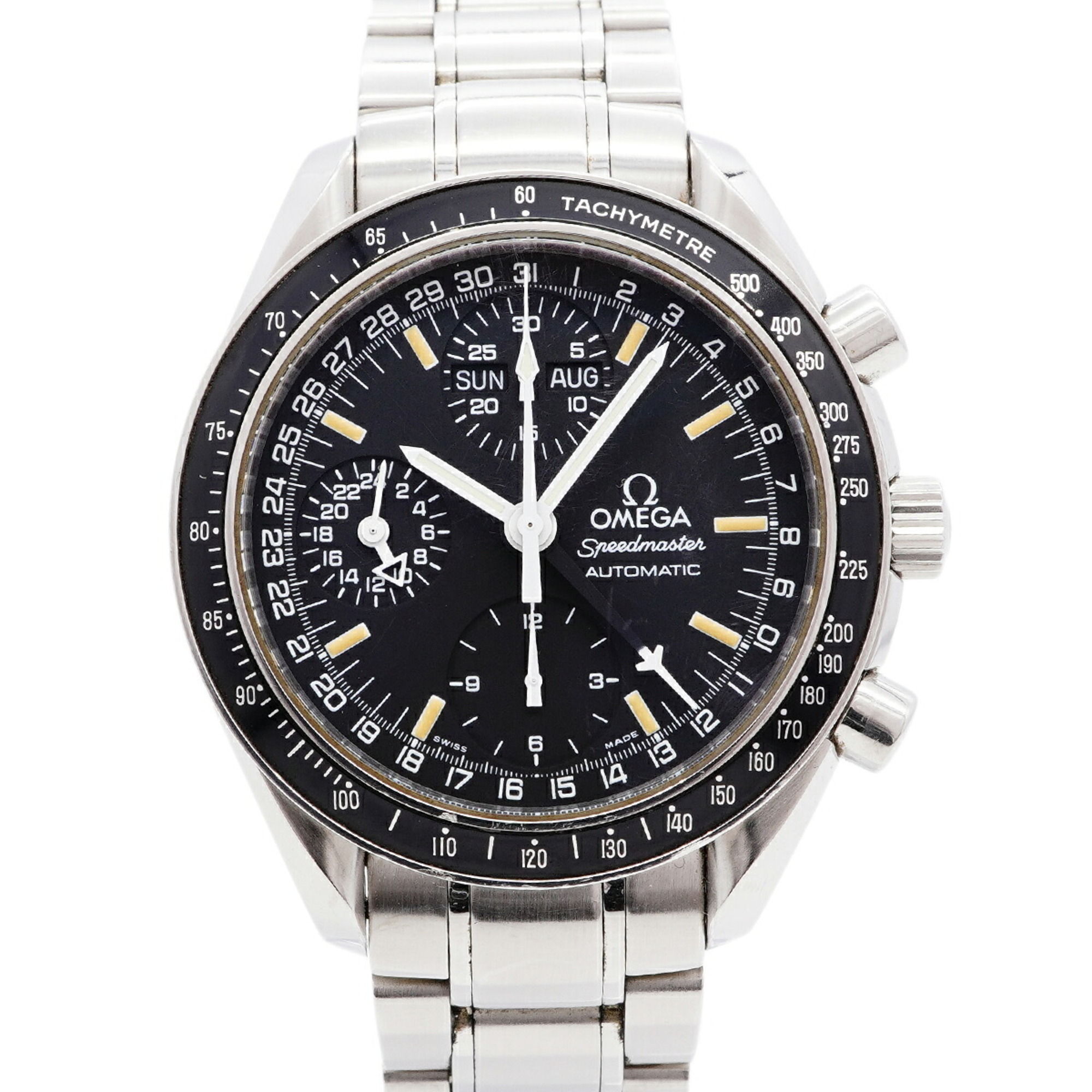 Omega Speedmaster Mark 40 Cosmos DayDate 352050 Black Dial Mens Watch